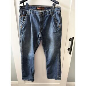 Ariat FR Men's Jeans Low Rise M4 Boot Size 36x32 Flame Resistant